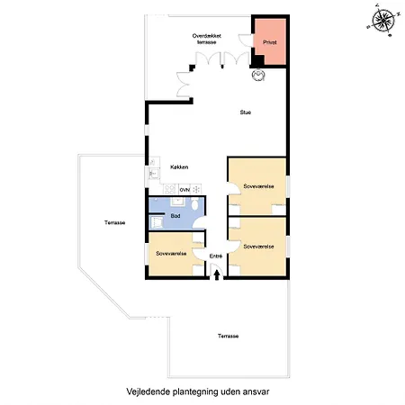 بيت للعطل Laekkert Hus Taet Pa Havet Sj314 *